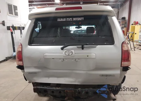 2005 Toyota 4Runner Limited V8 from USA, damaged, VIN JTEBT17R650049832